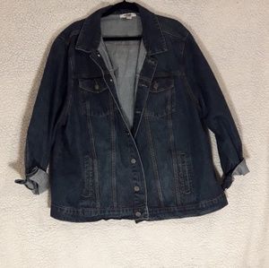 Plus Size Jean Jacket